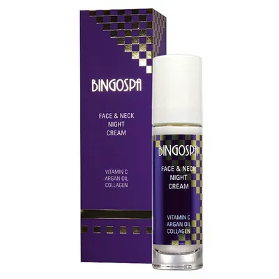 BingoSpa Face & Neck Night Cream (Krem do twarzy i szyi na noc z witaminą C)