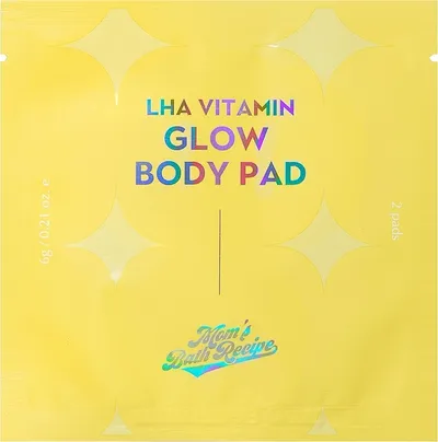 Mom's Bath Recipe LHA Vitamin, Glow Body Pads (Olejek do ciała w płatkach)