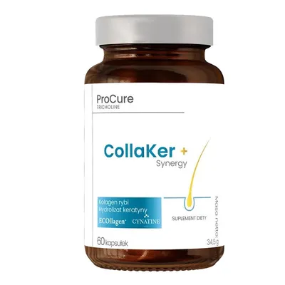 ProCure Tricholine, CollaKer + Synergy, Suplement diety