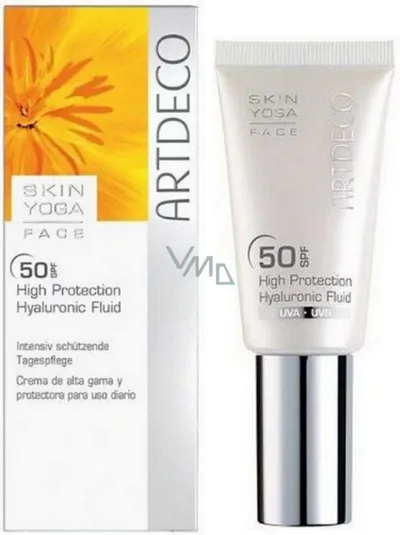 Artdeco Skin Yoga, Face High Protection Hyaluronic Fluid SPF50 (Fluid hialuronowy do twarzy SPF 50)
