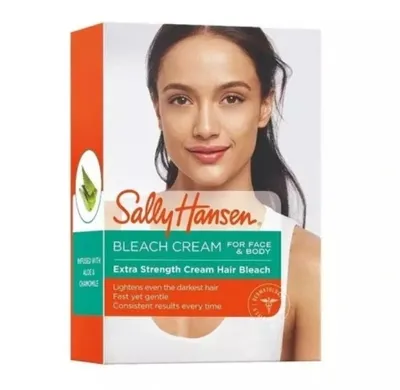 Sally Hansen Bleach Cream for Face & Body (Rozjaśniacz do włosków ciała i twarzy)