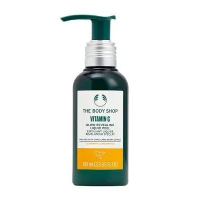 The Body Shop Vitamin C, Glow Revealing Liquid Peel (Rozświetlający peeling w żelu (nowa wersja))