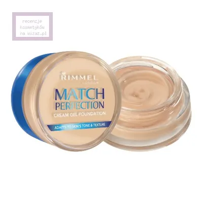 Rimmel Match Perfection, Cream Gel Foundation (Podkład dopasowujący się do cery)