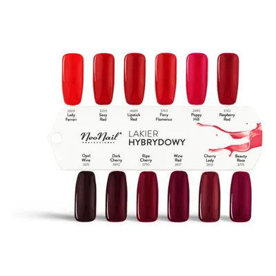 NeoNail Lady in Red, UV Gel Polish (Lakier hybrydowy do paznokci)