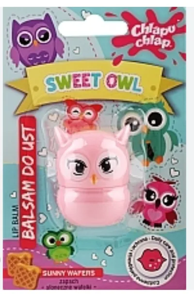 Chlapu Chlap Sweet Owl, Balsam do ust (różne zapachy)