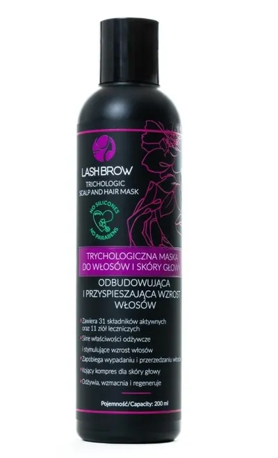 Lash Brow Trychologiczna maska do włosów i skóry głowy