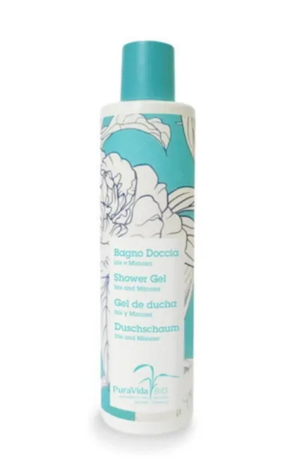 PuraVida Bio Experience Line, Iris & Mimosa, Shower Gel (Irys i Mimoza, Żel pod prysznic)