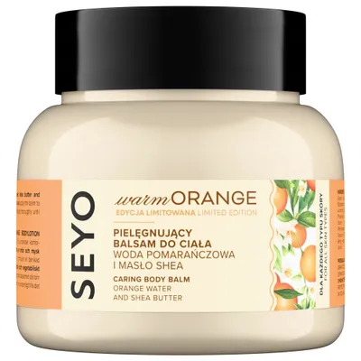 Seyo Warm Orange, Pielęgnujący balsam do ciała