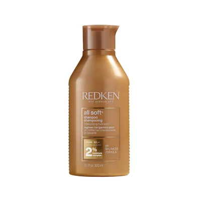 Redken All Soft, Shampoo (Szampon wygładzający do włosów suchych i łamliwych)