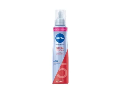 Nivea Ultr Strong, Styling Mousse (Pianka do stylizacji włosów)