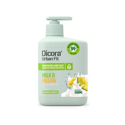 Dicora Urban Fit, Milk & Melon, Liquid Soap (Mleko i Melon, Mydło w płynie do rąk)
