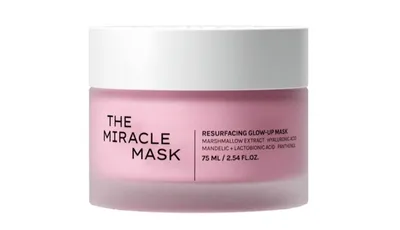 Mantle The Miracle Mask, Resurfacing Glow-Up Mask (Rozświetlająco-ujędrniająca maseczka do twarzy)