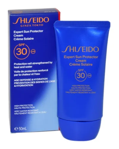 Shiseido Expert Sun, Protector Cream SPF30 (Wodoodporny krem do opalania twarzy SPF 30)