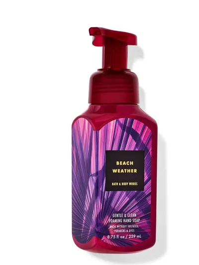 Bath & Body Works Beach Weather, Gentle & Clean Faoming Hand Soap (Łagodne mydło w piance)