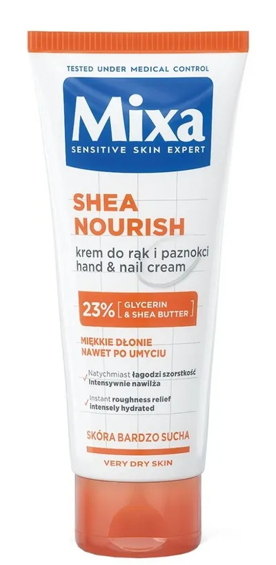 Mixa Shea Nourish, Hand & Nail Cream (Krem do rąk i paznokci)