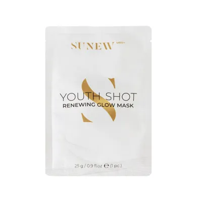 Sunew Youth Shot, Renewing Glow Mask (Maska w płachcie)