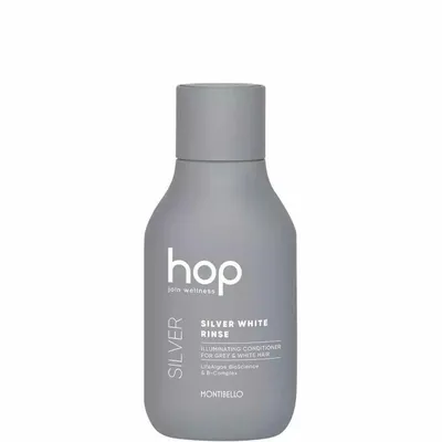 Montibello Hop, Silver White Rinse (Rozświetlająca płukanka do włosów platynowych lub siwych)