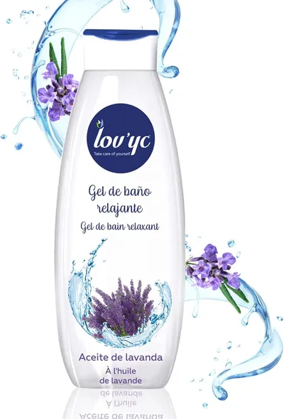 Lov'yc Lavender Oil, Shower Gel (Olejek lawendowy, Żel pod prysznic)