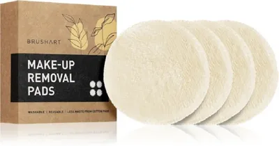 BrushArt Home Salon, Make-up Removal Pads (Płatki do demakijażu z mikrofibry wielokrotnego użytku)