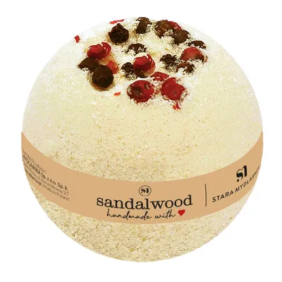 Stara Mydlarnia Sandalwood, Mini Bath Bomb (Mini kula do kąpieli)
