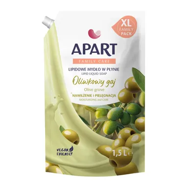 Apart Family Care, Olive Grove, Lipid Liquid Soap (Oliwkowy Gaj, Lipidowe mydło do rąk)