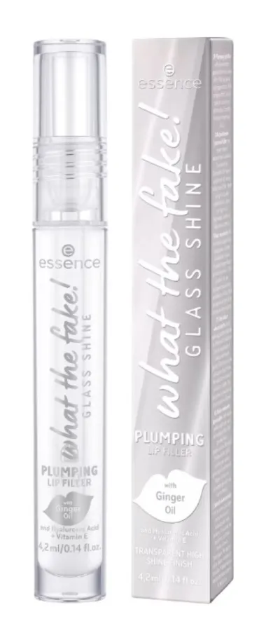 Essence What The Fake!, Glass Shine Lip Gloss (Błyszczyk do ust)