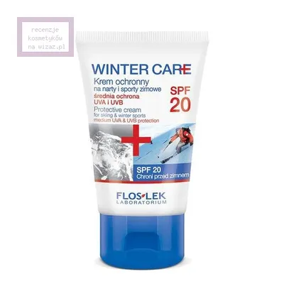 Floslek Winter Care, Krem ochronny na narty i sporty zimowe SPF 20 - średnia ochrona, wersja 2014
