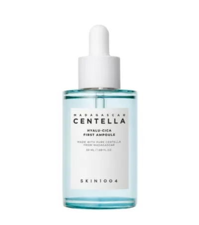 Skin1004 Madagascar Centella, Hyalu-Cica First Ampoule (Wielozadaniowe serum-ampułka do twarzy)
