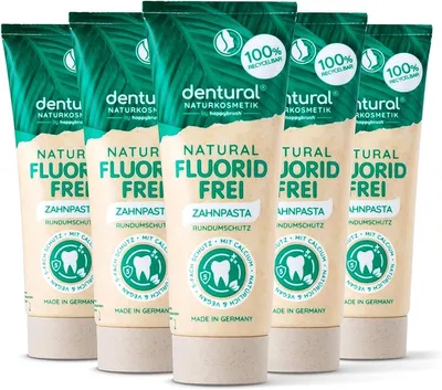 HappyBrush Dentural Fluoride-Free Toothpaste (Pasta do zębów bez fluoru)