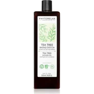 Phytorelax Tea Tre, Shower Gel (Kojący żel pod prysznic z olejkiem z drzewa herbacianego)