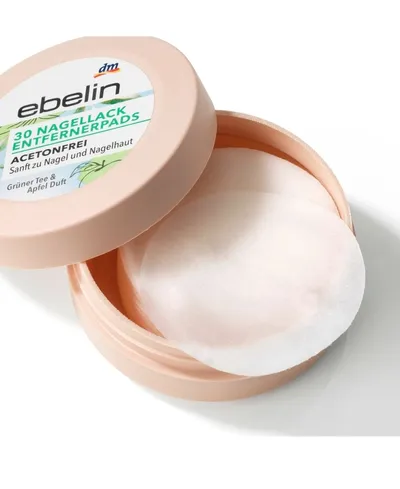 Ebelin Nail Polish Remover Pads (Płatki do usuwania lakieru do paznokci)