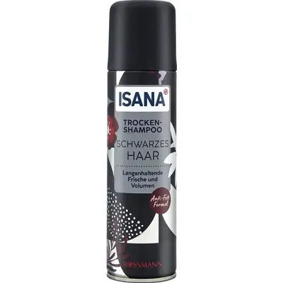 Isana Dry Shampoo for Black Hair (Suchy szampon do włosów czarnych)