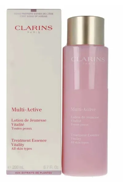 Clarins Multi Active, Treatment Essence Vitality (Odświeżający tonik-esencja do twarzy)