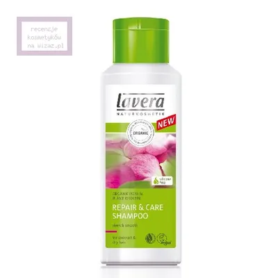Lavera Repair Pflege Shampoo [Repair & Care Shampoo] (Szampon do włosów suchych i zniszczonych z wyciągiem z róży)