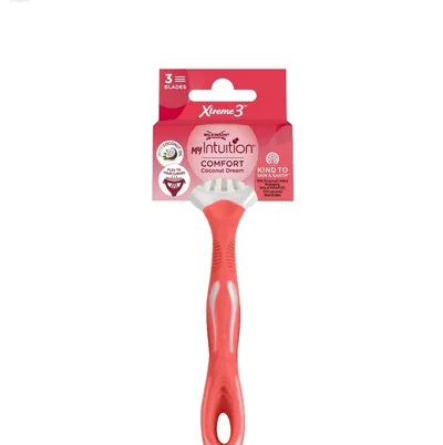 Wilkinson Xtreme3, MyIntuition, Comfort Coconut Dream (Jednoczęściowa maszynka do golenia)