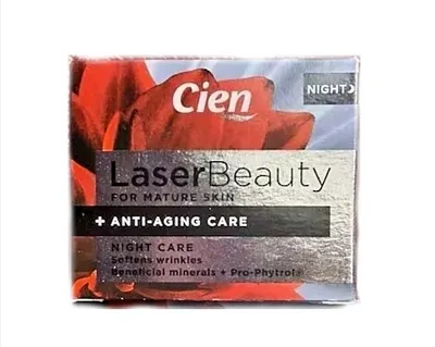 Cien Laser Beauty+,Anti Aging Care Night (Przeciwzmarszczkowy krem na noc)