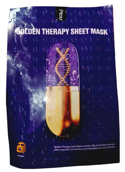 No:HJ Golden Therapy Sheet Mask (Maseczka na twarz w płachcie)