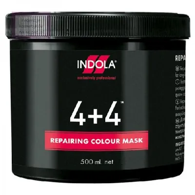 Indola 4+4, Repairing Colour Mask (Maseczka do włosów farbowanych)