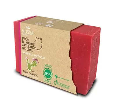 Mussa Canaria Indian Prickly Pear Seed Oil Soap (Mydło w kostce)