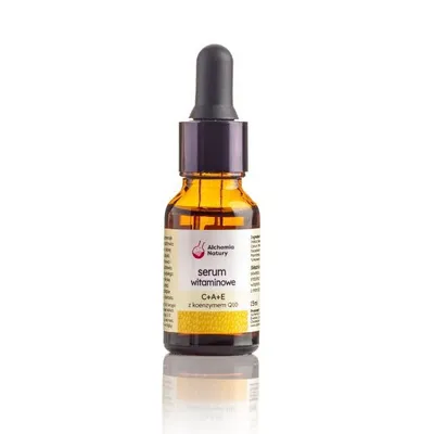 Alchemia Natury C + A + E z Koenzymem Q10, Serum witaminowe do twarzy