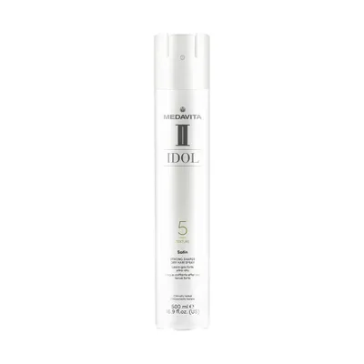 Medavita Idol, Satin Strong Shaper Dry Hair Spray (Mocny lakier do stylizacji suchych włosów)