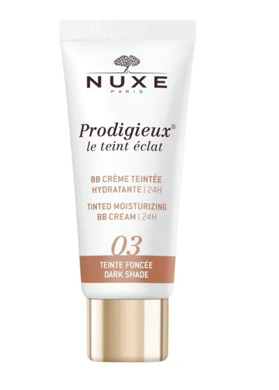 Nuxe Prodigieux, Le Teint Eclat, Tinted Moisturizing BB Cream (Barwiony nawilżający krem BB)