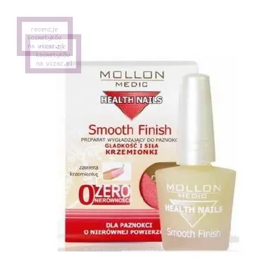 Mollon Cosmetics Medic Health Nails, Smooth Finish (Preparat wygładzający do paznokci)