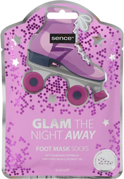 Sence Collection Glam The Night Away, Foot Mask Socks (Maska do stóp)