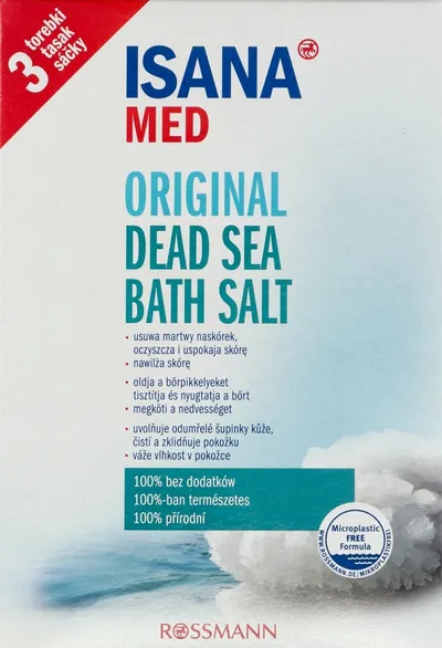 Isana Original Dead Sea, Bath Salt (Morze Martwe, Sól do kąpieli)