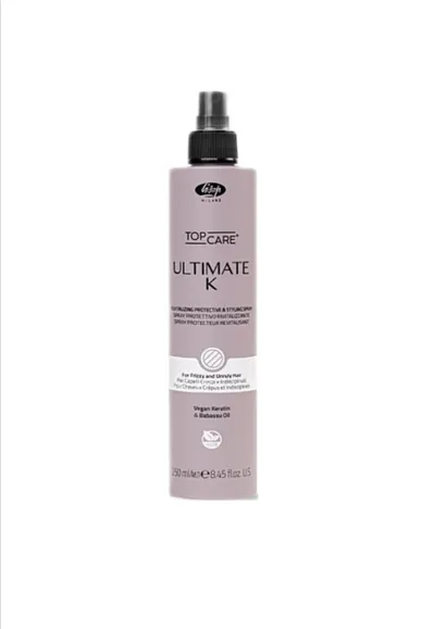 Lisap Ultimate K, Revitalizing Protective & Styling Spray (Spray do ochrony termicznej i stylizacji włosów)