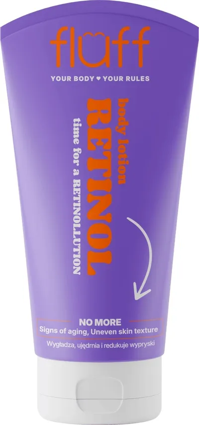 Fluff Retinol, Odmładzający balsam do ciała