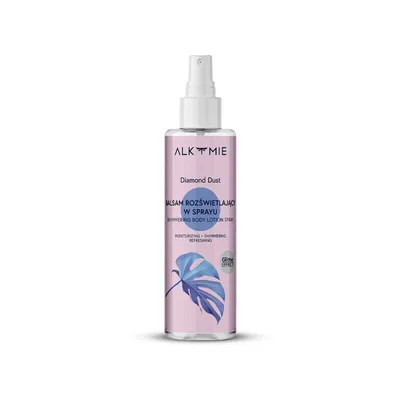 Alkmie Diamond Dust, Balsam rozświetlający w sprayu