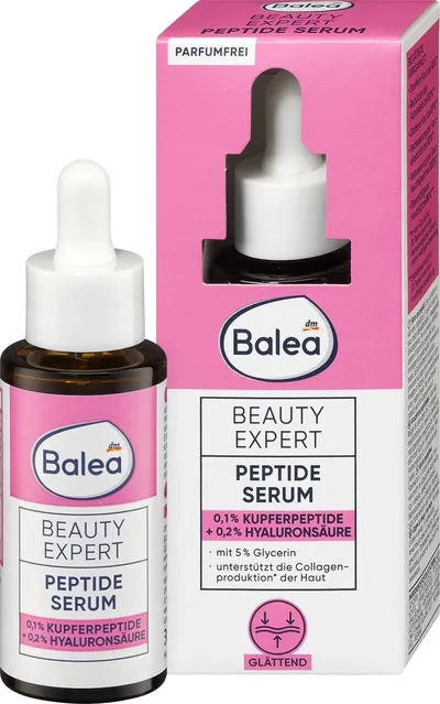 Balea Beauty Expert, Peptide Serum (Serum do twarzy z peptydami)