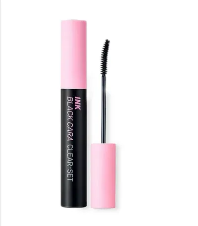 Peripera Ink, Black Cara Clear Set Mascara (Tusz do rzęs)